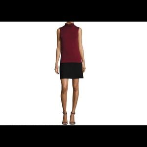 Xs burgundy/blk Bailey 44 dress